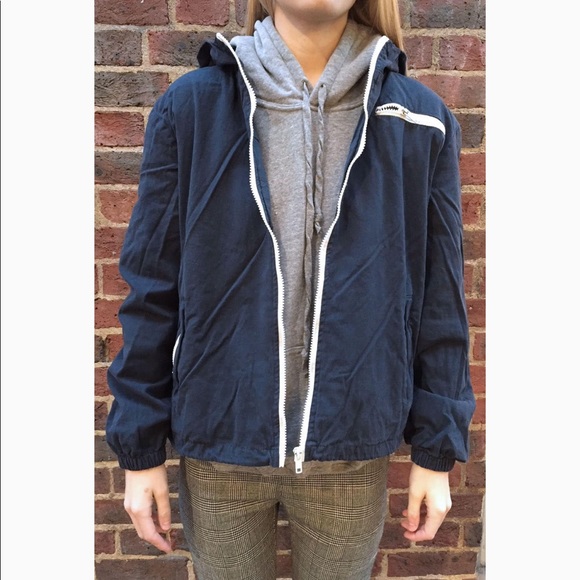 Brandy Melville krissy jacket - navy blue - Picture 2 of 8